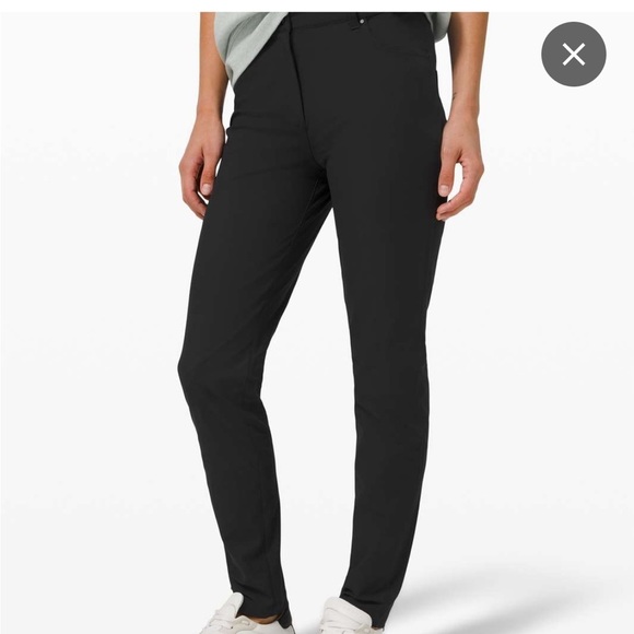 𝅺Lululemon city sleek 5 pocket pant trouser hr 30 size 2 - Picture 2 of 4